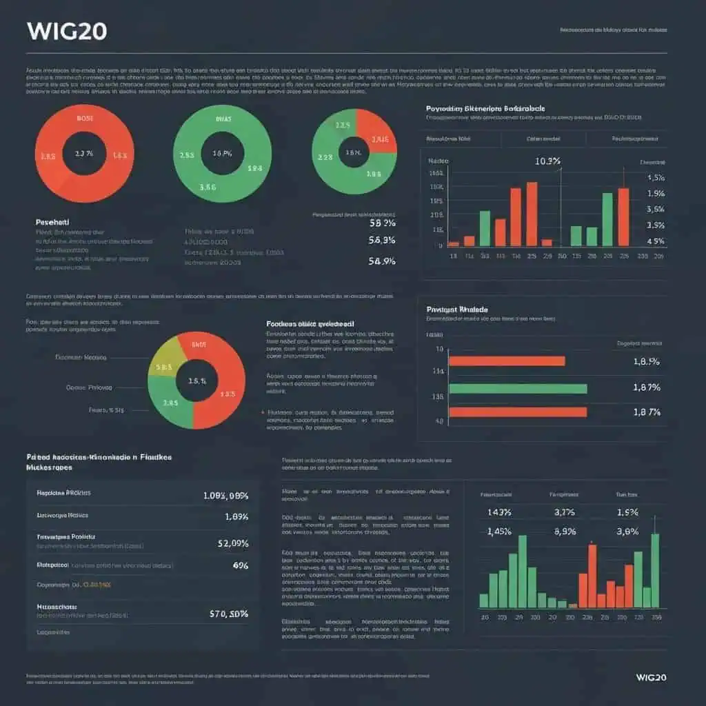Analiza wyników finansowych spółek z WIG20